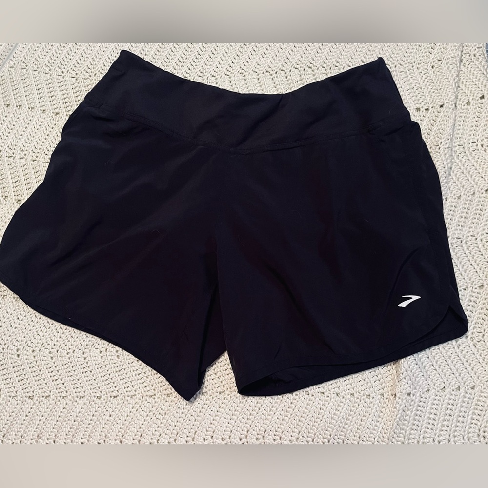 Brooks Women's Black Athletic Shorts